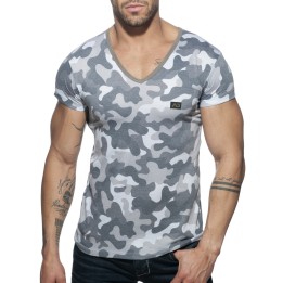 Addicted Washed Camo T-Shirt AD800