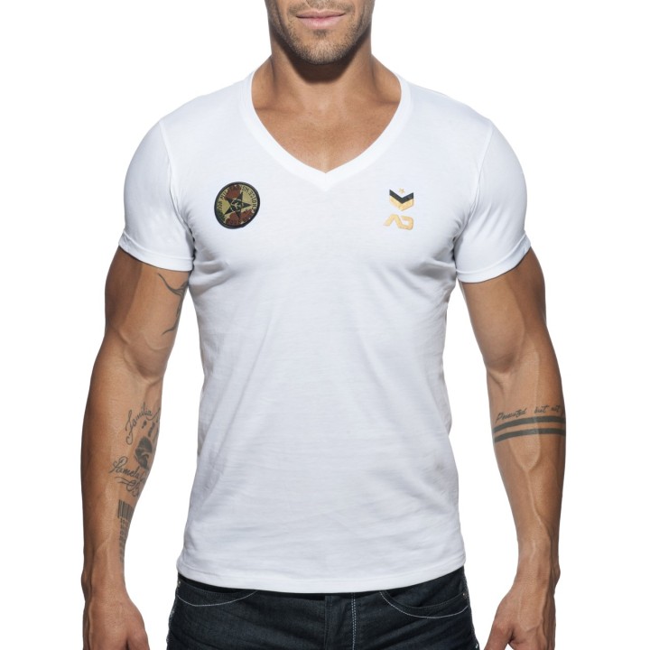 Addicted Militärisches T-Shirt AD610