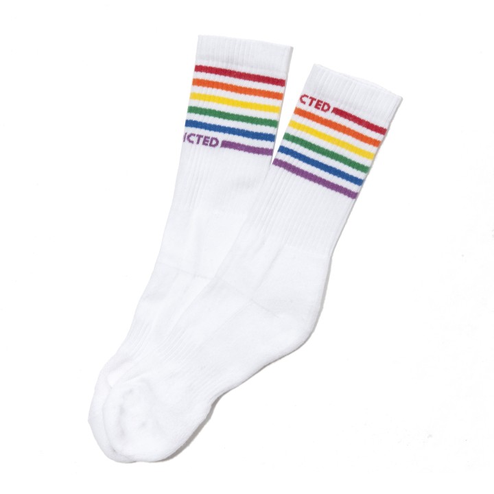 Addicted Rainbow Socks AD838
