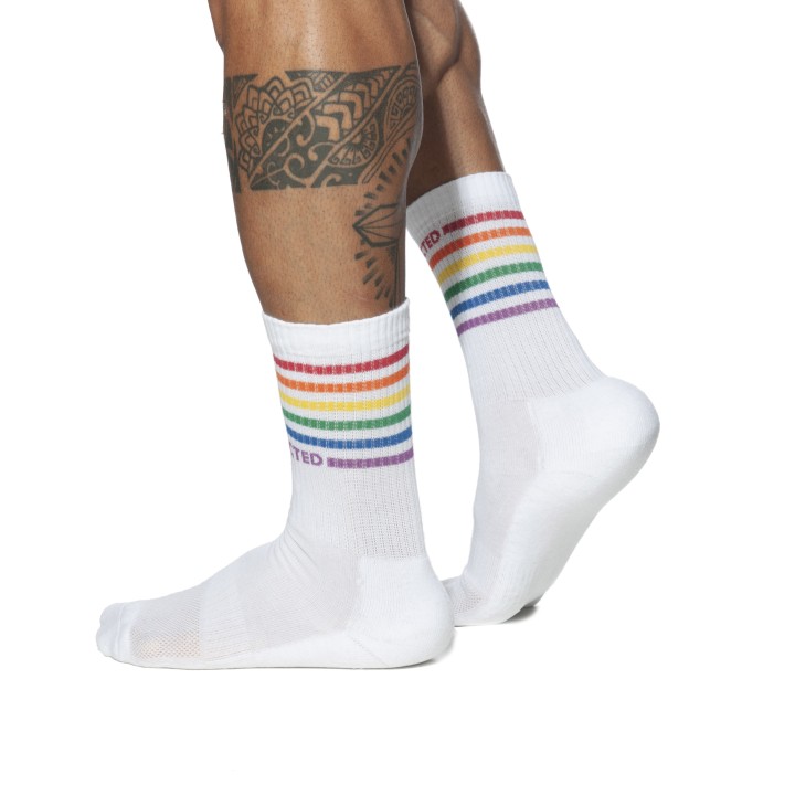 Addicted Rainbow Socks AD838