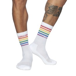 Addicted Regenbogen Socken AD838