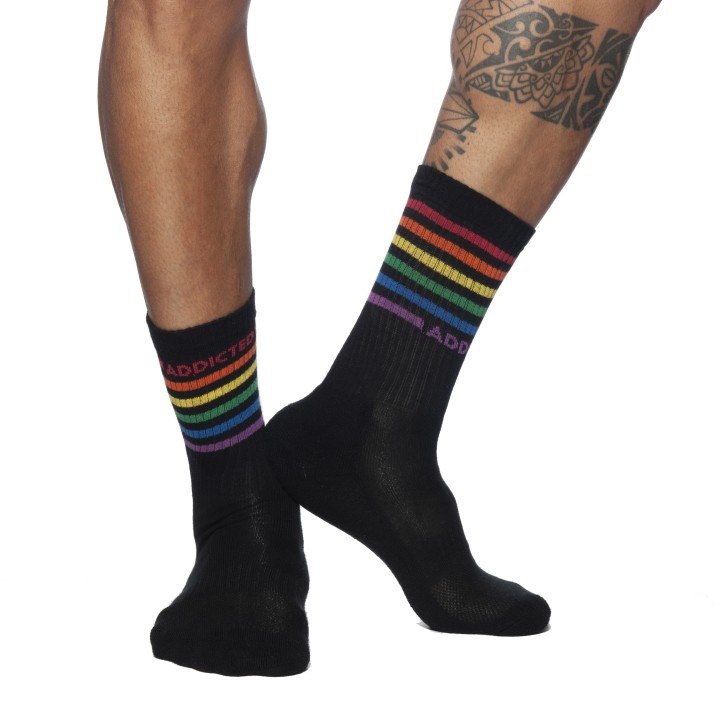 Addicted Rainbow Socks AD838
