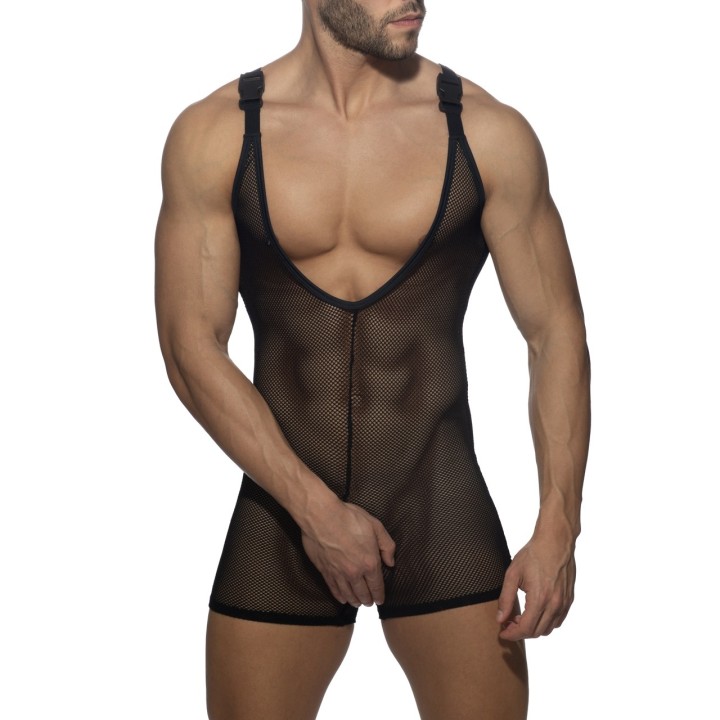 Addicted Netz Ringkampfanzug AD945