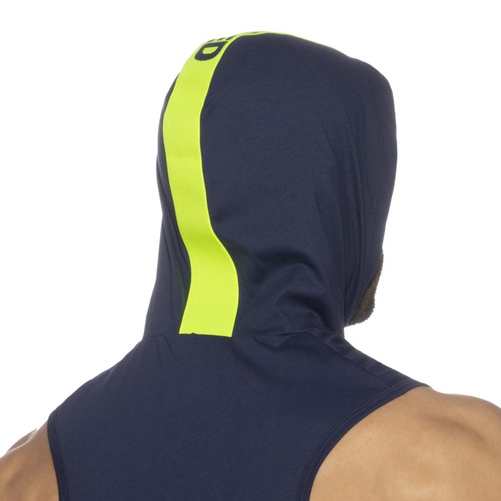 Addicted Baumwollpullover mit Bandverzierun AD1001
