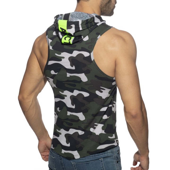 Addicted Baumwollpullover mit Bandverzierun AD1001