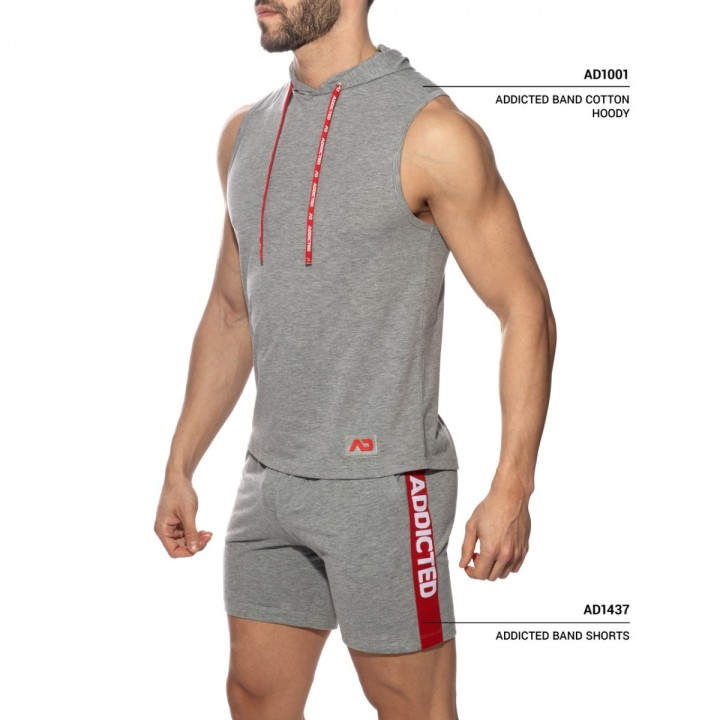 Addicted Band Cotton Hoody AD1001