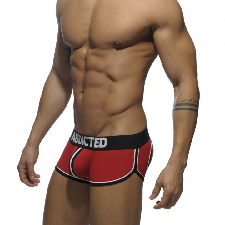 Addicted Double Piping Bottomless Boxer AD306