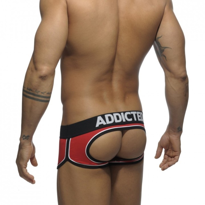 Addicted Double Piping bokserice bez dna AD306