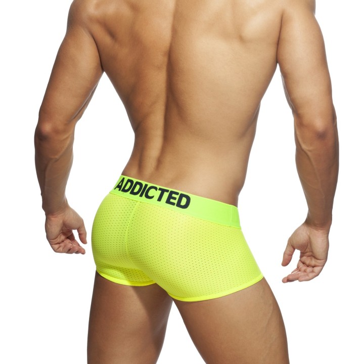 Addicted Ring Up Neon Netz Unterhose AD952