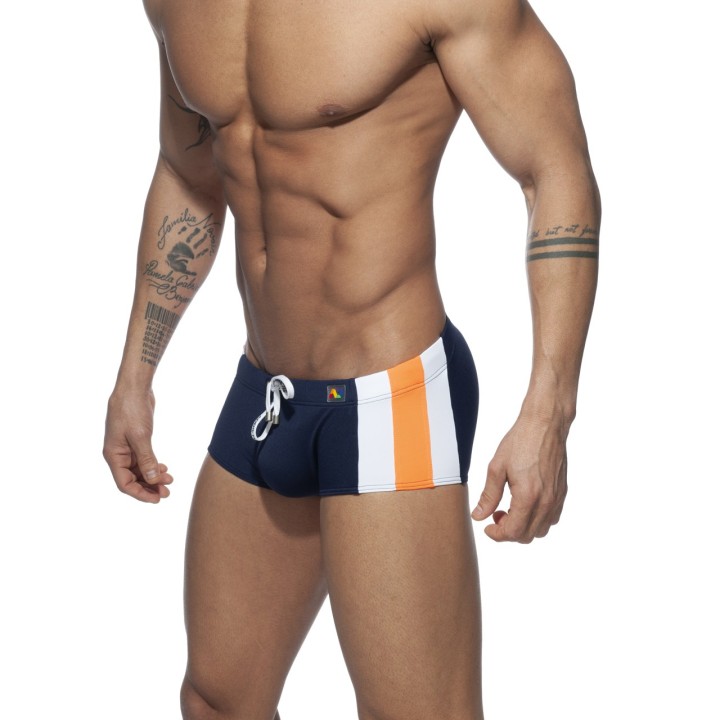 Addicted Basic Gestreifte Sunga Badehose ADS212