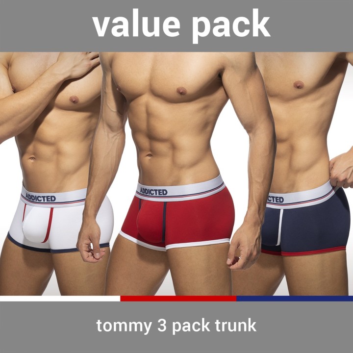 Addicted Tommy 3 Pack Trunk AD1009P