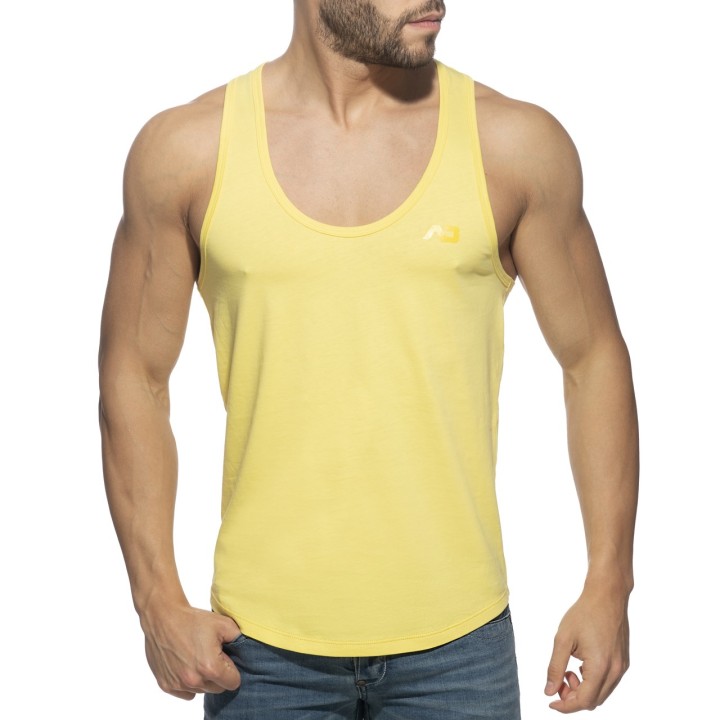 Addicted Baumwoll Tank Top mit U-Ausschnitt AD997