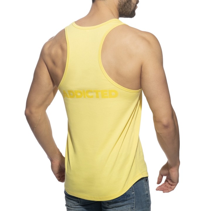 Addicted U-Neck Cotton Tank Top AD997