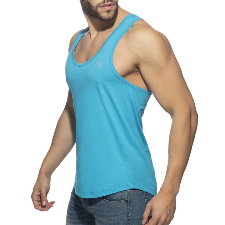 Addicted U-Neck Cotton Tank Top AD997
