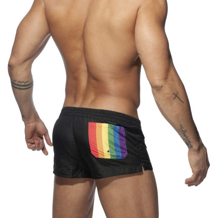 Addicted Rainbow Swim Short ADS197