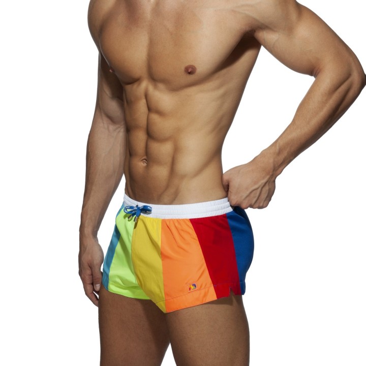 Addicted Rainbow Swim Short ADS239