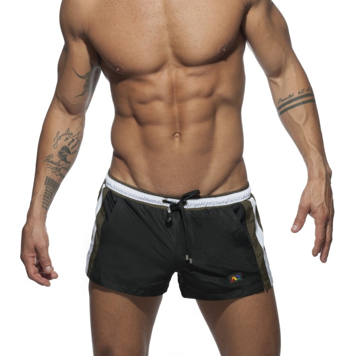 Addicted Stripes Basic Swim Short ADS214