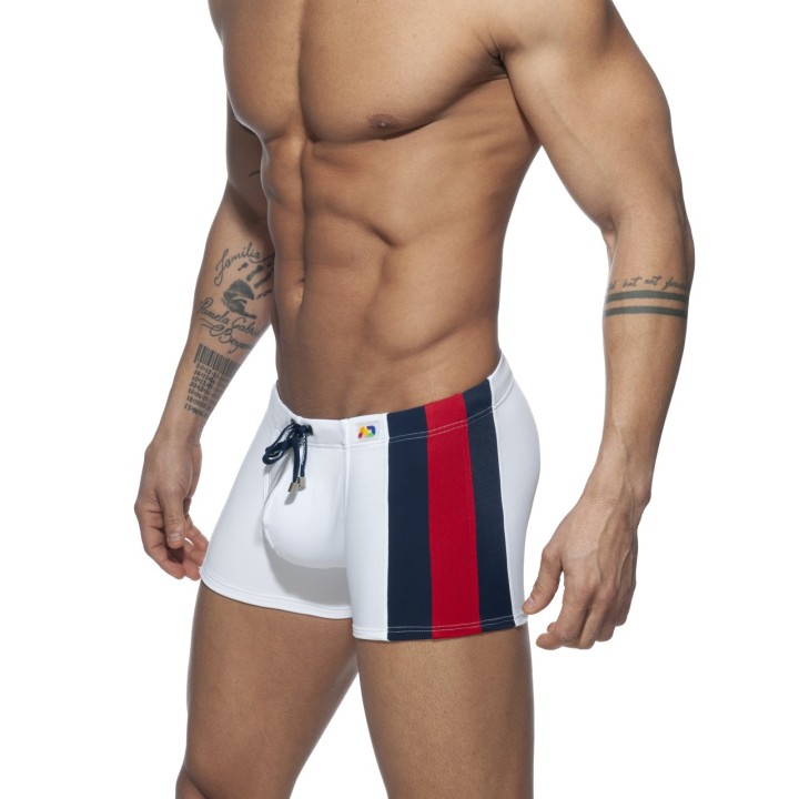 Addicted Boxer de înot cu dungi Basic ADS213