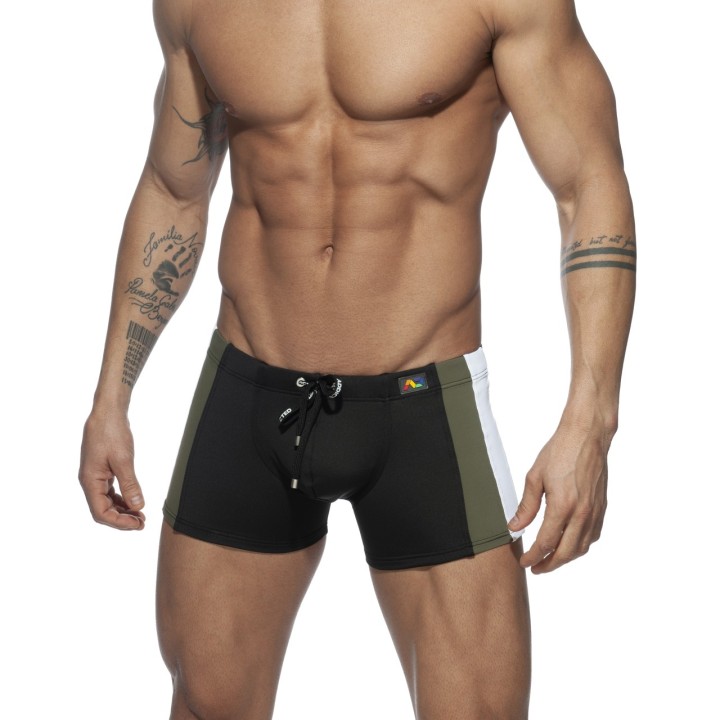 Addicted Gestreifter Basic Schwimmboxer ADS213