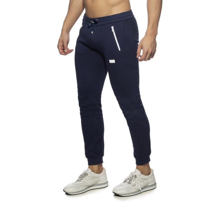 Addicted Spodnie Dresowe Double Zip AD1012