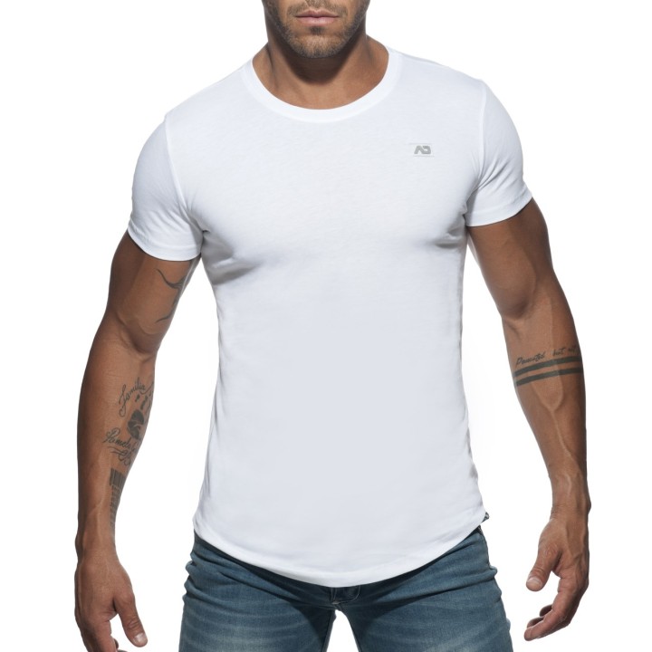 Addicted Basic T-Shirt mit U-Ausschnitt AD696