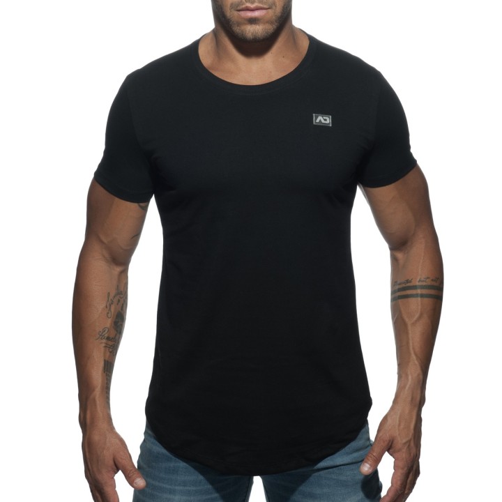 Addicted Basic T-Shirt mit U-Ausschnitt AD696