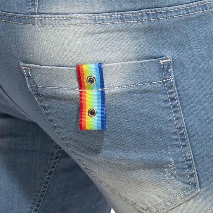Addicted Rainbow Tape bermude traperice AD990