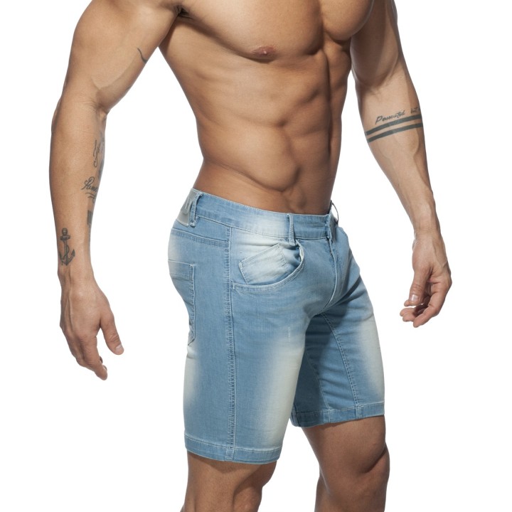 Addicted Squat Bermuda Jeans AD802