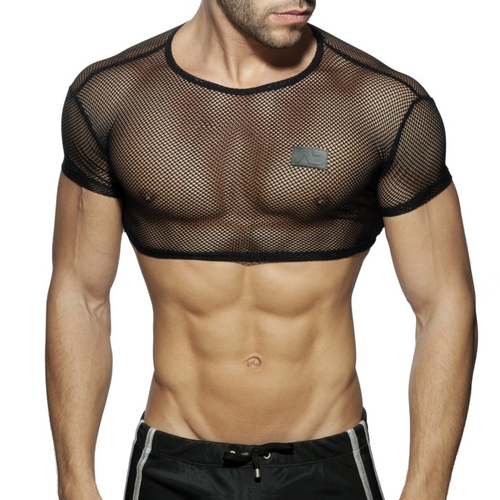 Addicted Crop Top transparent AD843