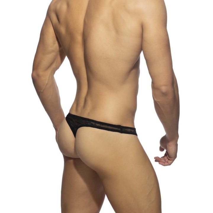 Addicted Tanga aus geblümter Spitze AD1079