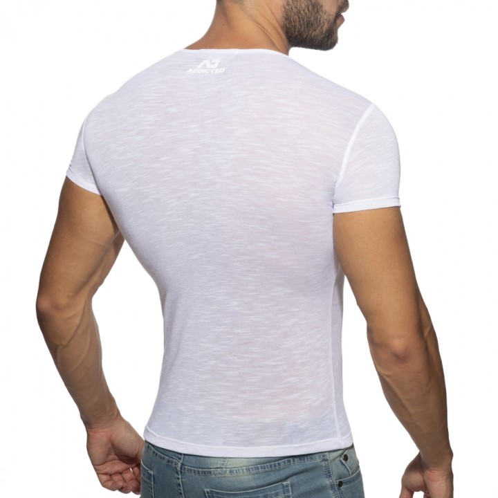 Addicted Dünnes T-Shirt AD1109