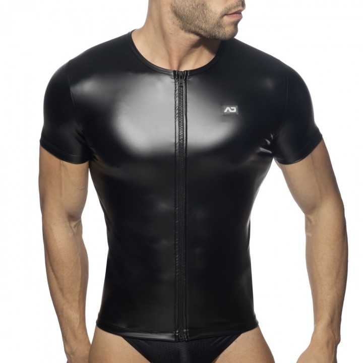 Cămașă Fetish cu Fermoar Addicted AD1035