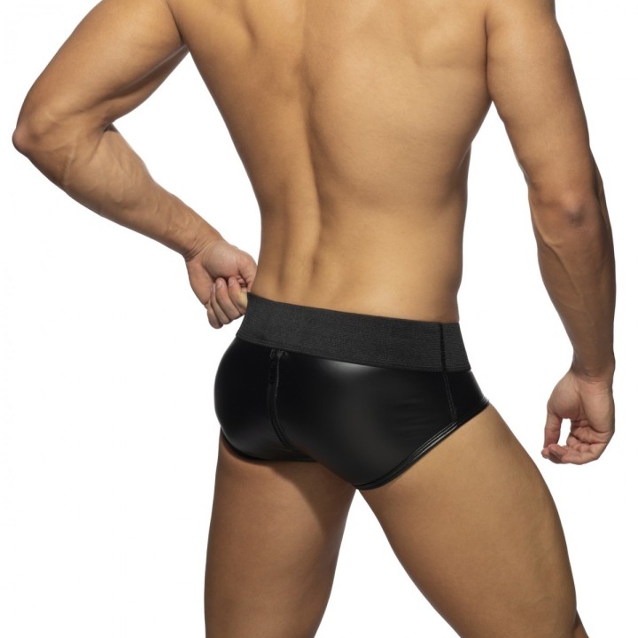 Addicted Back Zip Rub Letter ADF131