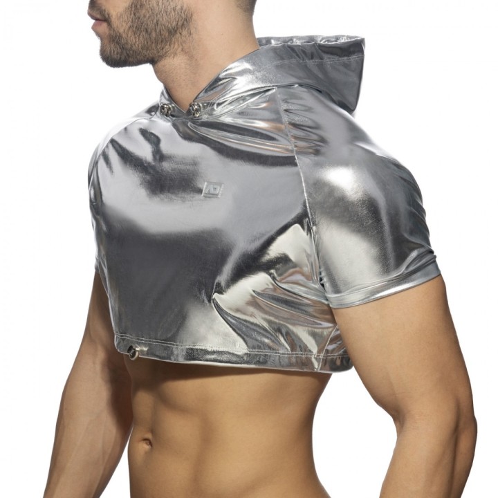 Addicted Crop Top Gold&Silver AD1170