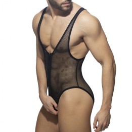 Sieťované body na zips Addicted ADF156
