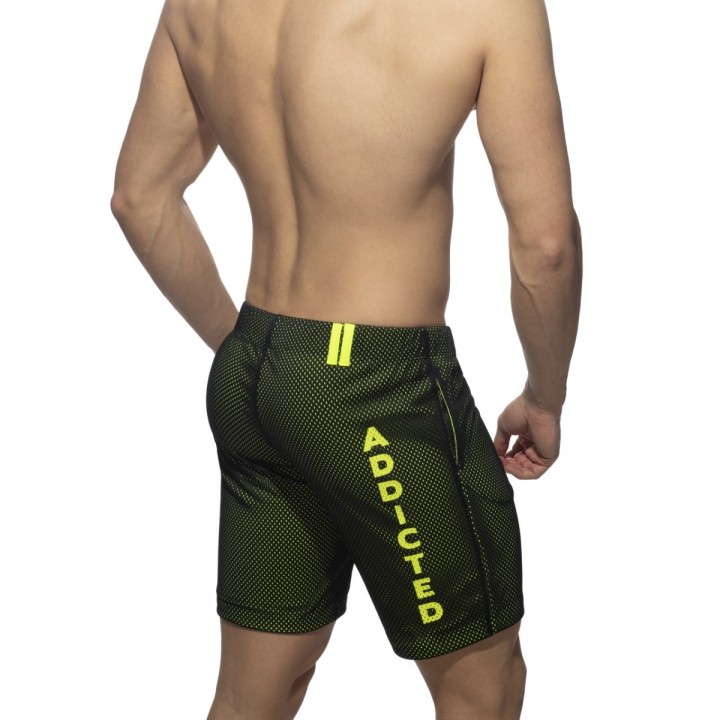 Addicted Loop Mesh Spodnie za Kolano AD357