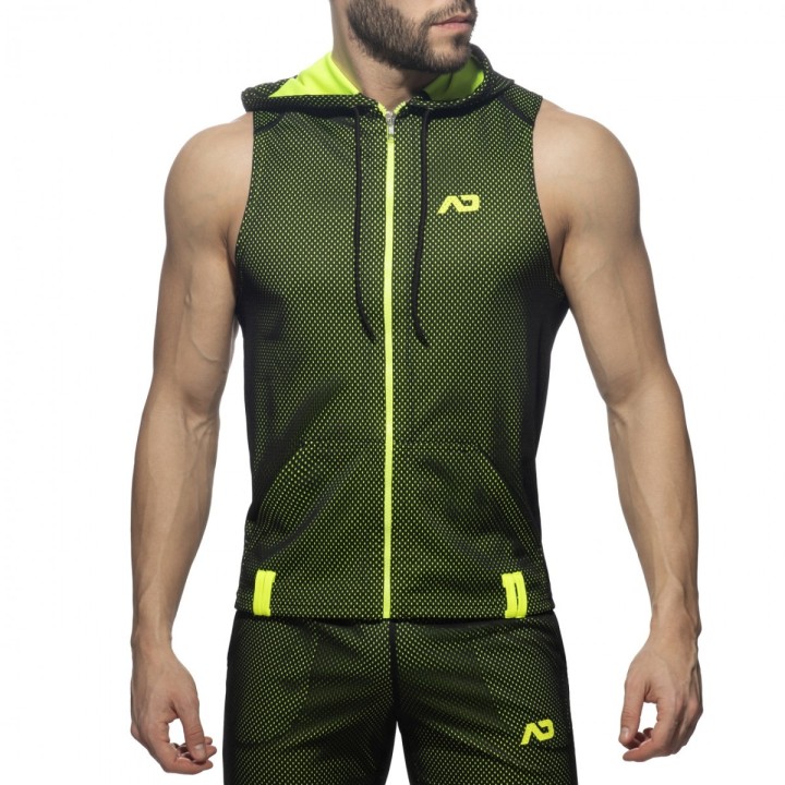 Addicted Bluza Loop Mesh z Rękawami AD355