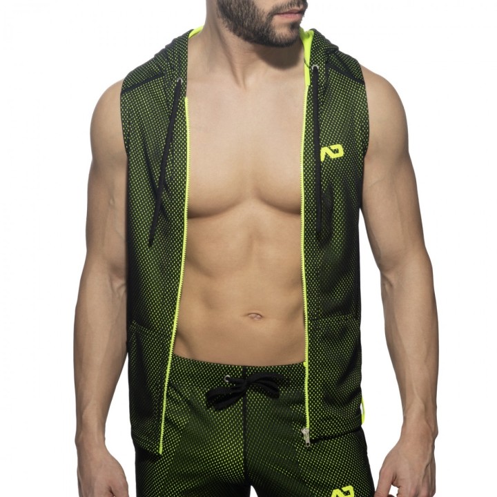 Addicted Bluza Loop Mesh z Rękawami AD355