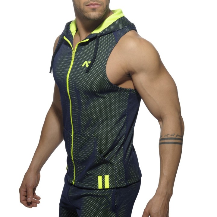 Addicted Hanorac Loop Mesh Fără Mâneci AD355