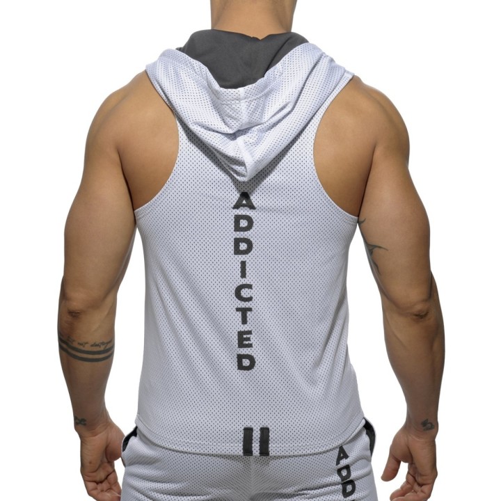 Addicted Loop Mesh Hoody mit Ärmeln AD355