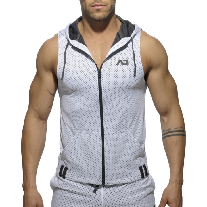 Addicted Loop Mesh Hoody mit Ärmeln AD355