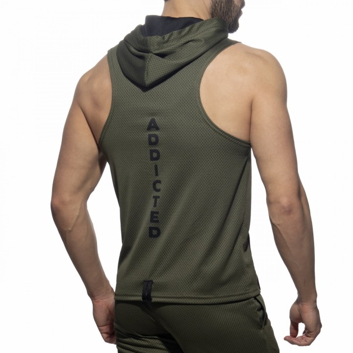 Addicted Loop Mesh Hoody mit Ärmeln AD355