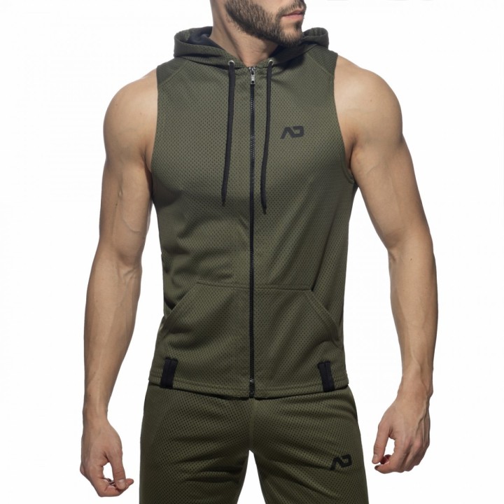 Addicted Hanorac Loop Mesh Fără Mâneci AD355