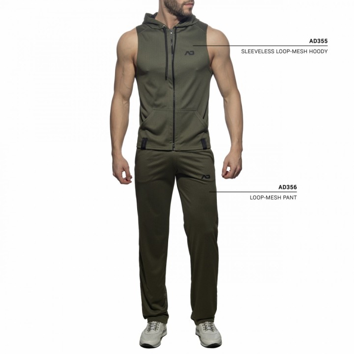 Addicted Sleeves Loop Mesh Hoody AD355