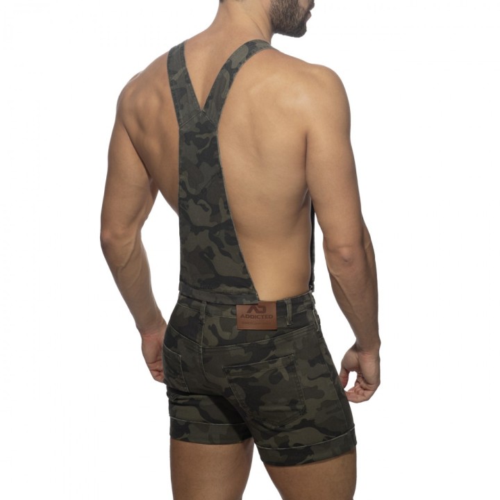 Addicted Removable Camo Overalls AD1161