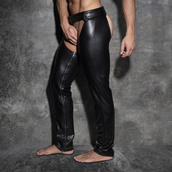 Kožené nohavice Chaps Addicted ADF182