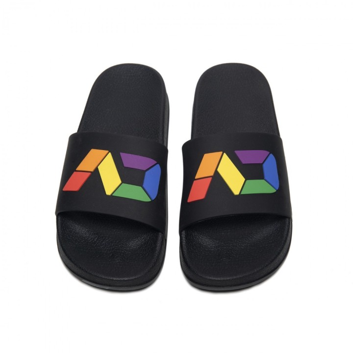 Papuci Curcubeu Addicted AD1140