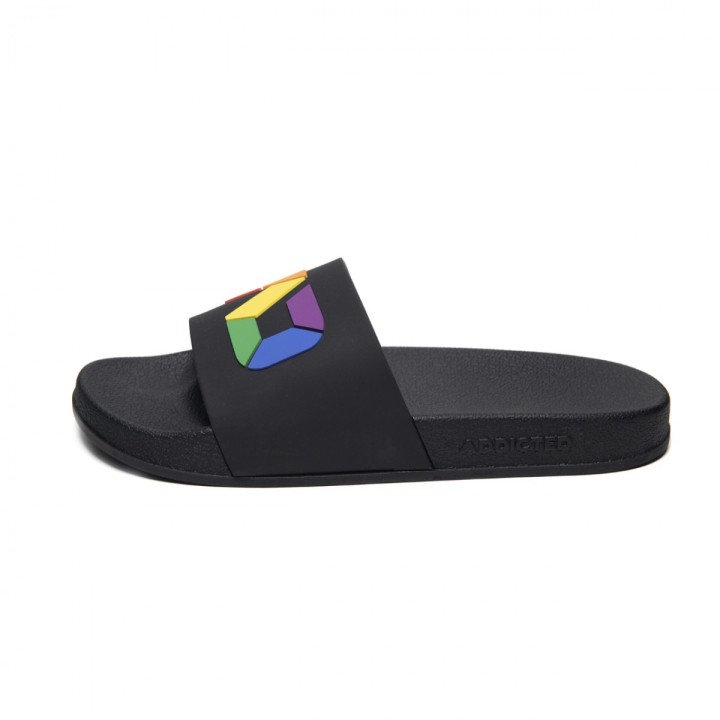 Papuci Curcubeu Addicted AD1140
