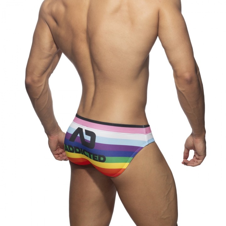 Slip de Înot Curcubeu Addicted ADS323