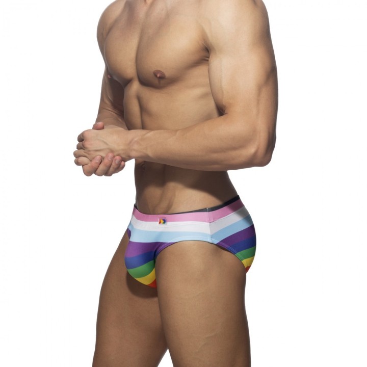 Addicted Inclusive Rainbow Bade Slip ADS323